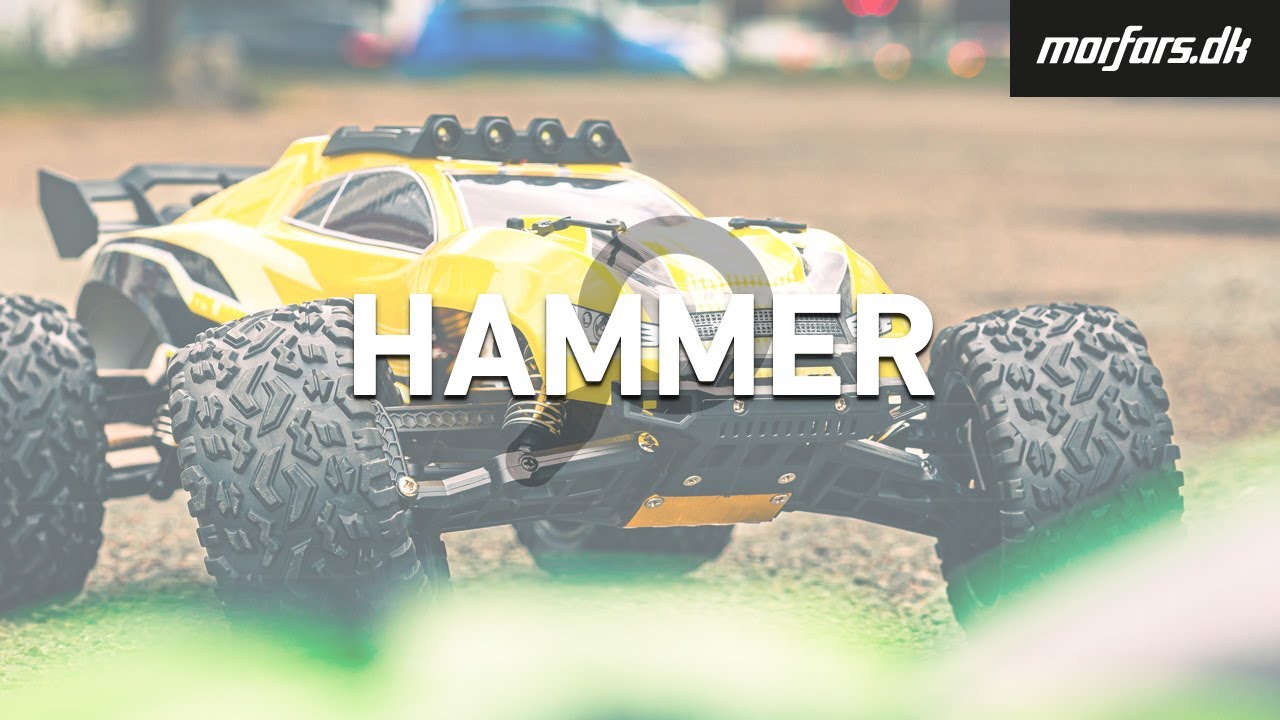 Ny & Vildere HAMMER Fjernstyret Bil – Mere Power og Kæmpe Batteri!