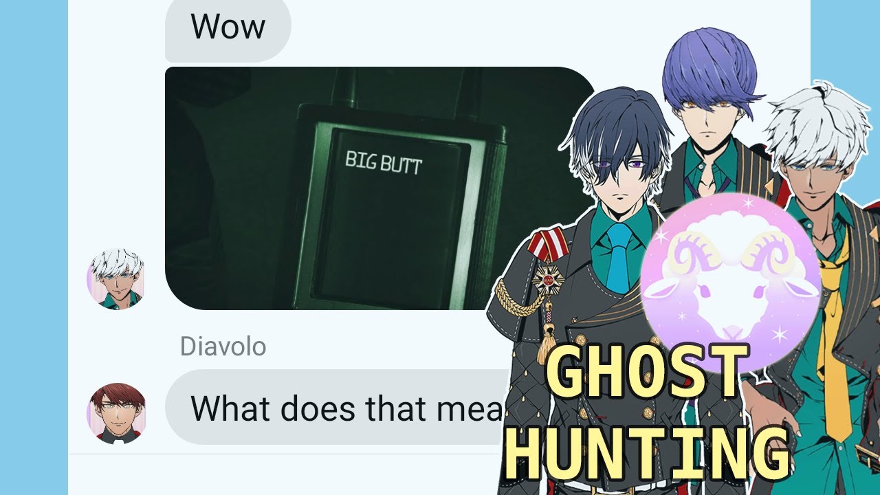 OBEY ME TEXTING STORY|| GHOST HUNTING FT. MAMMON, LEVI, BELPHIE, & MC