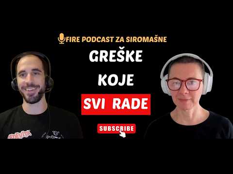 Izostanak crnog fonda, budžeta i štednje | FIRE Podcast za siromašne #75