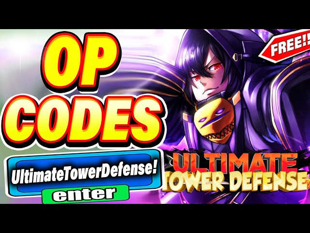 ALL *NEW* WORKING CODES FOR ULTIMATE TOWER DEFENSE IN 2023! ROBLOX