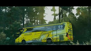 CINEMATIC BUS PECEL BALAP BUMBLEBEE 🚎🟨 | CINEMATIC BUS PARIWISATA ETS2 🕹