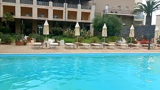 Hotel with thermal springs. "Antiche term di Sardara". Italy. Готель із термальними джерелами.