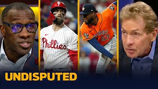 Astros throw combined no-hitter vs Bryce Harper, Phillies in Gm 4 of World Series | MLB | UNDISPUTED