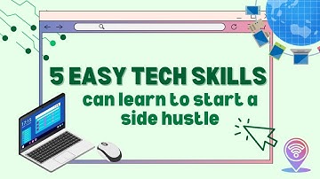 5 Easy Technical Skills can learn to start a side hustle | Learn New Skills