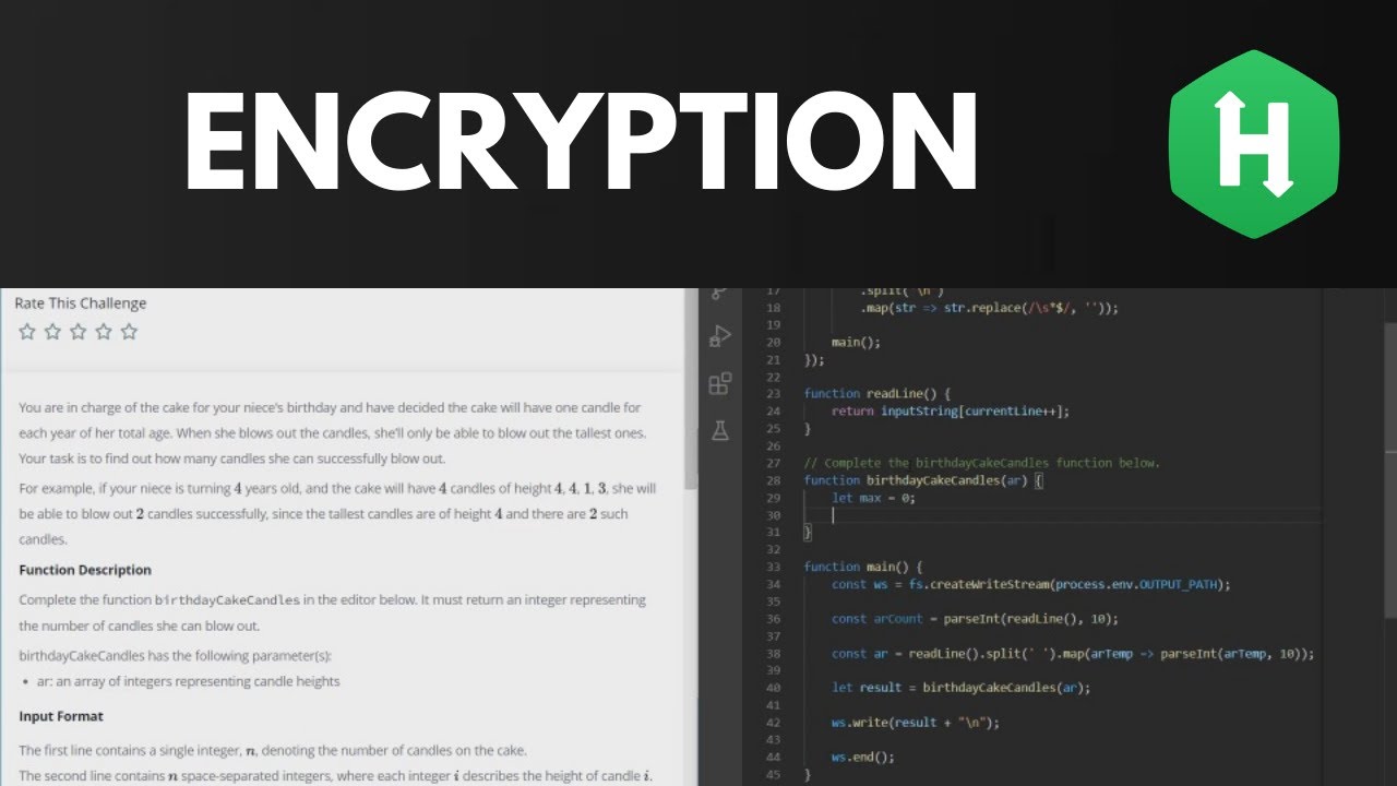 password decryption problem solving hackerrank solution