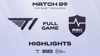 T1 vs NS Highlights ALL GAMES | Match 89 | LCK Spring Split 2023