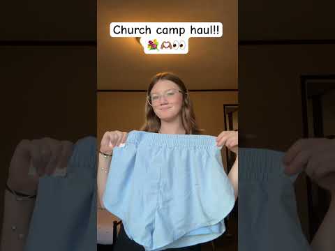 Church camp haul💐🫶🏽 #jesuslovesyou #relatablecontent #relatable #trending #4urpage