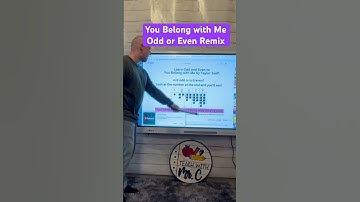 Taylor Swift Odd or Even You Belong with Me #math #teacher #swiftie #taylorswift #elementaryteacher