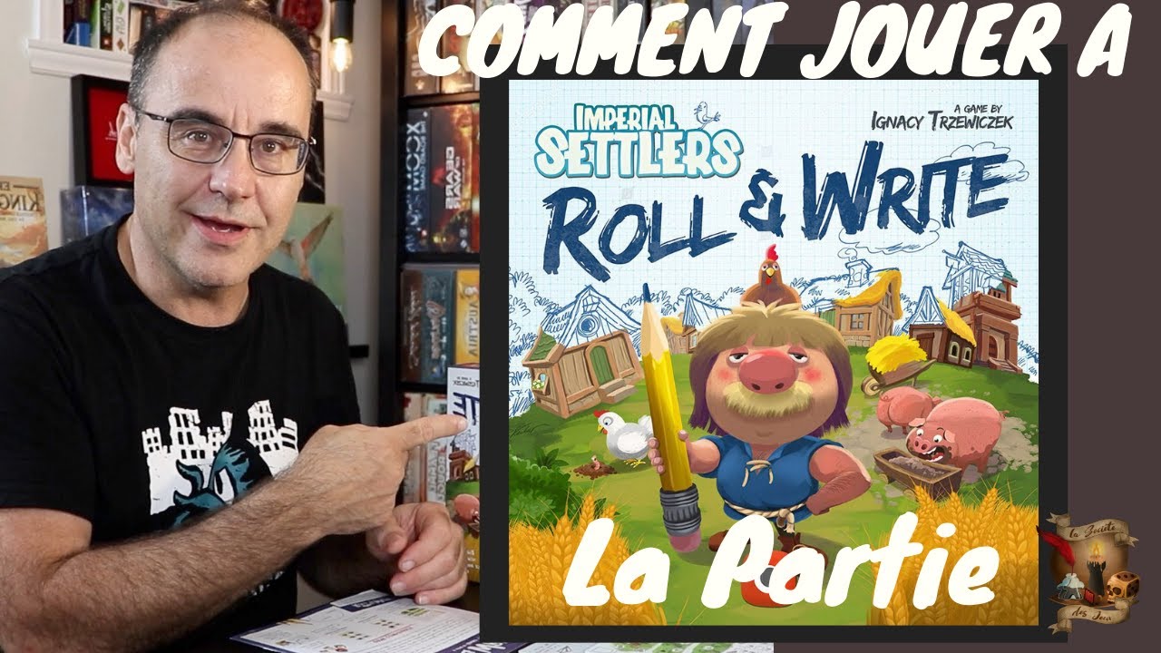 Imperial Settlers : Roll & Write - La Partie