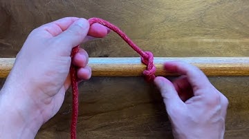 Timber Hitch - 1st Class Requirement 3b