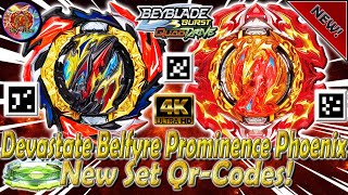 New Qr-code Prominence Phoenix & Devastate Evo Belfyre | Beyblade Burst APP