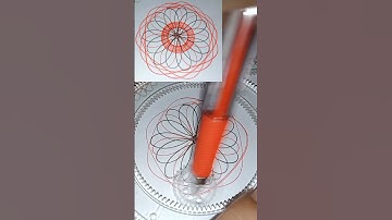 Must try this ✅Spjrograph Reverse ◀️ #spirograph #reverse #ytshort #viralshort #trendingvideo