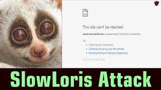 [HINDI] Taking down Web Servers with SlowLoris | Low and Slow Denial of Service