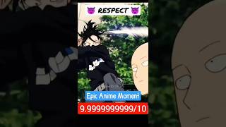  One Punch Man  Anime Respect  shorts youtubeshorts shorts anime
