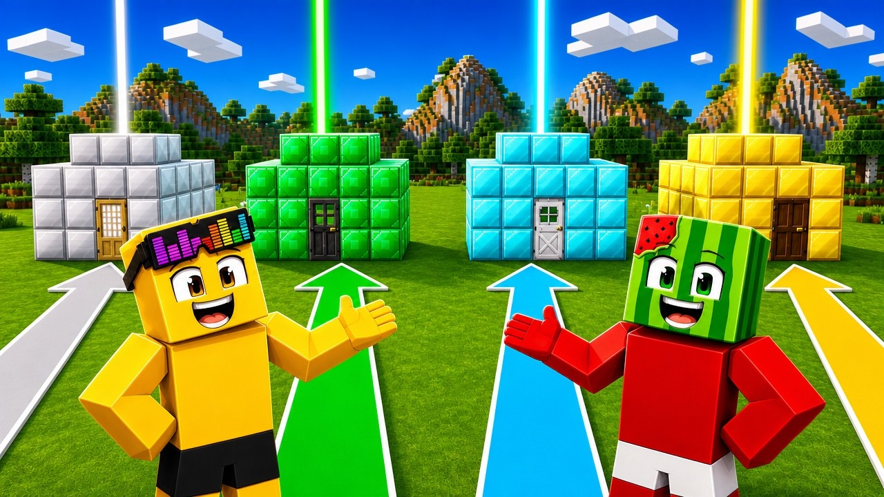 DON’T CHOOSE the Wrong House in Minecraft