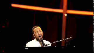 John Legend dedicates emotional performance to wife Chrissy Teigen following miscarriage