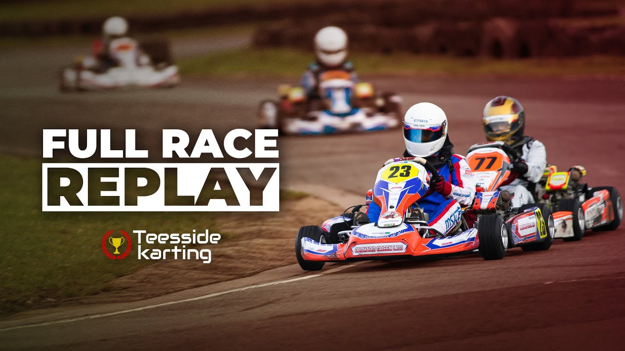 "HE'S DESPERATE TO TAKE THE VICTORY!" Teesside Junior Pro Kart Full