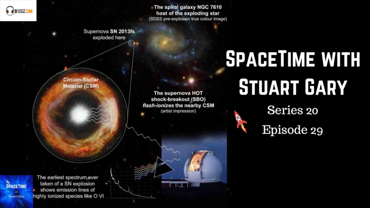 New warning signs for supernovae discovered - SpaceTime with Stuart Gary S20E29
