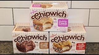 This is a taste test/review of the original chipwich in three flavors
including birthday cake, chocolate peanut butter and vanilla chip.
they were ...