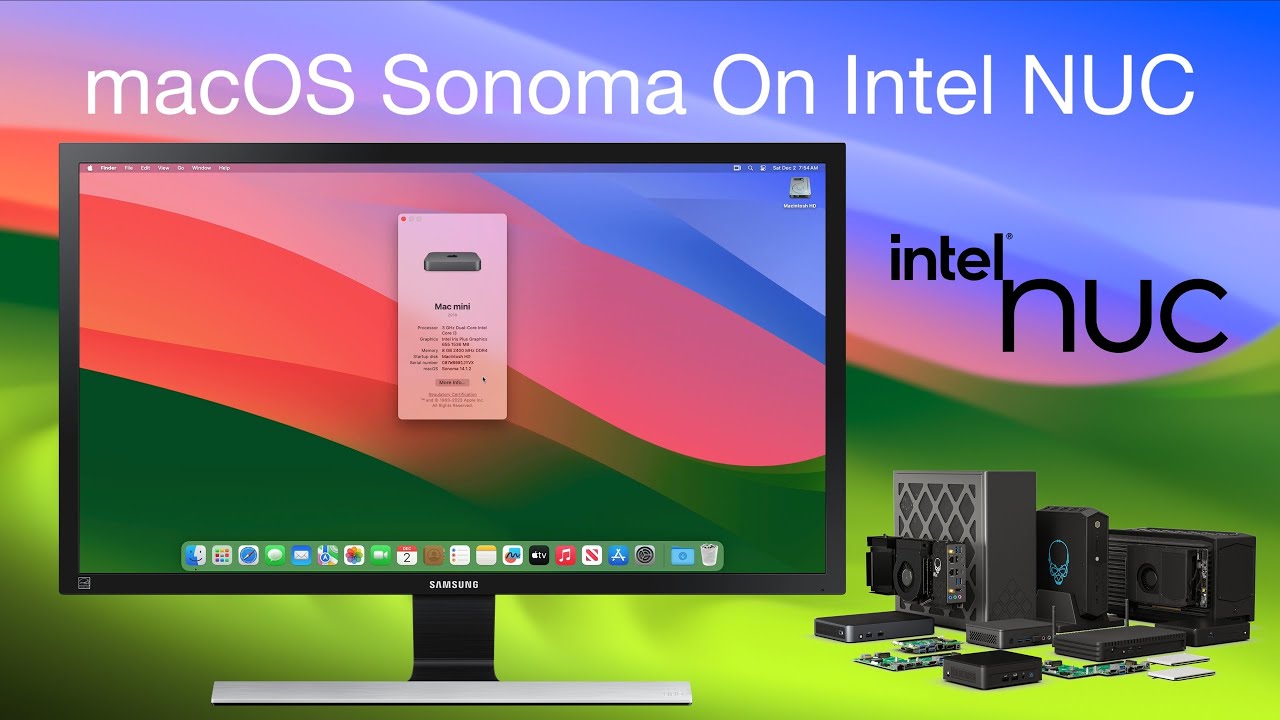macOS Sonoma on Intel NUC | Hackintosh - YouTube