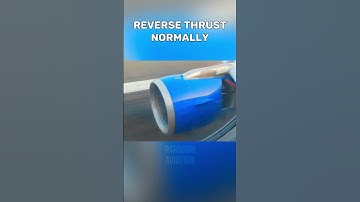 Reverse Thrust💀 #viral #planes #skull #shorts #aviation #aviationedit #edit #? #fyp