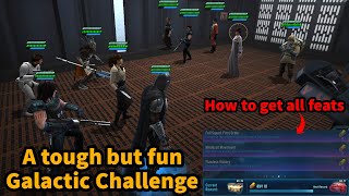How to clear tier 1 to 7 and get all feats - Death Star - Rebel - Galactic Challenge - SWGoH