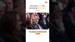 Putin Says India Has Something “Inherently Unique” #india #putin #geopolitics #russia