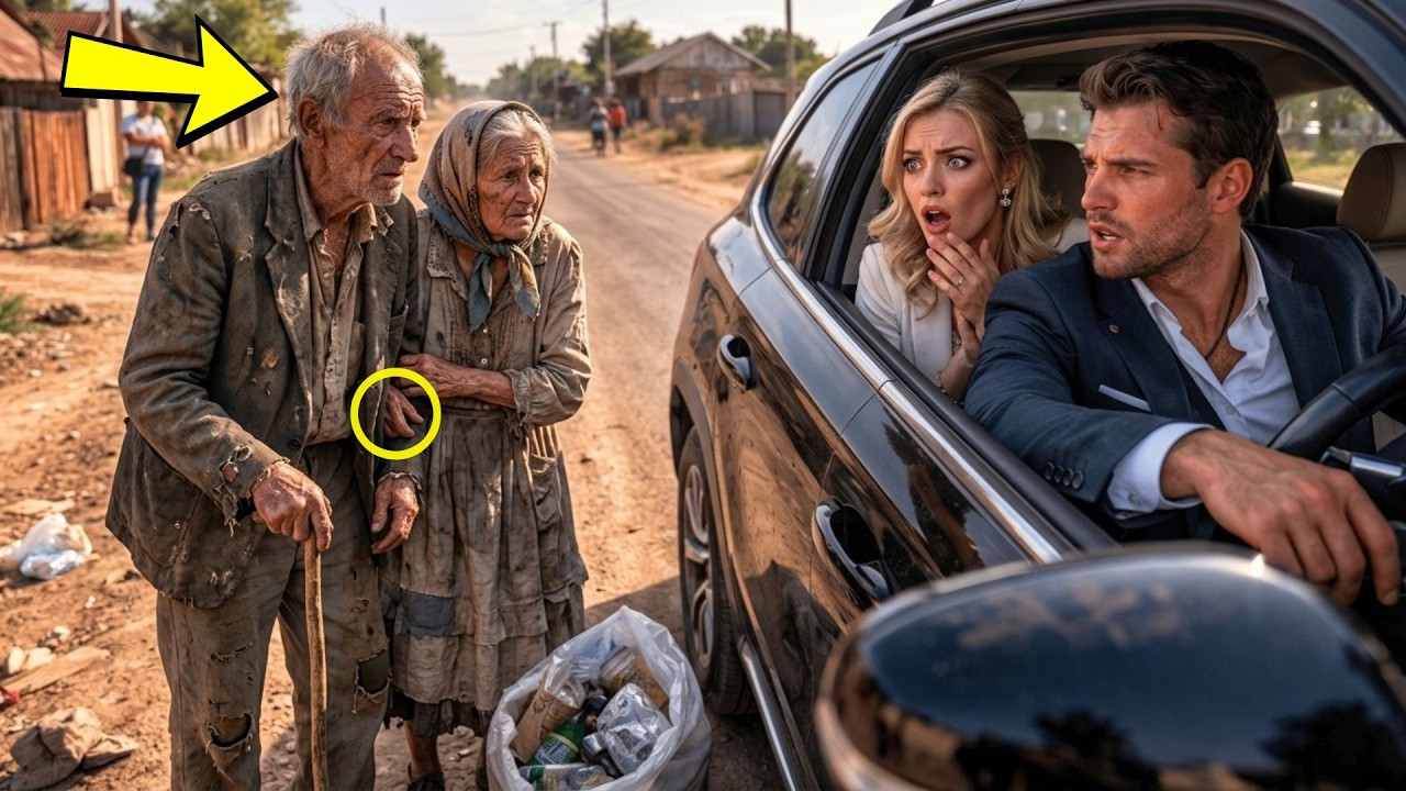 EL MILLONARIO LLEVABA A SU PROMETIDA A CASA — HASTA QUE VIO A SUS PADRES POBRES EN LA CALLE