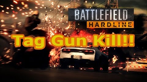 Battlefield Hardline Tracking Dart Gun Kill