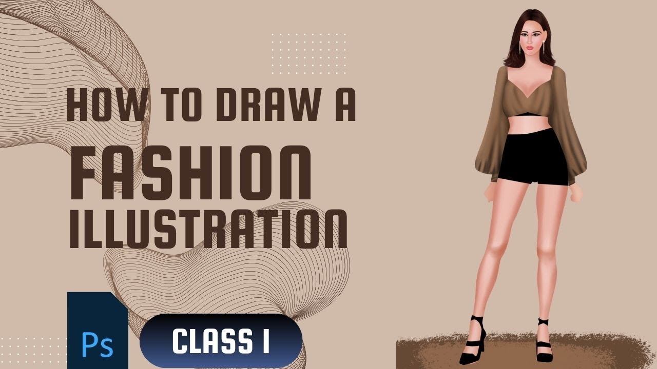 Fashion illustration! How to Draw a Fashion Illustration | Class 1 #art ...