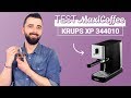 Krups xp 344010  machine expresso compacte  le test maxicoffee
