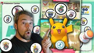 World First! I Cleared All 18 Pokémon Center Stamps in 12 Days