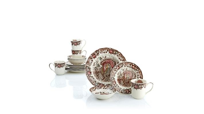 Johnson Brothers His Majesty 16piece Dinnerware Set