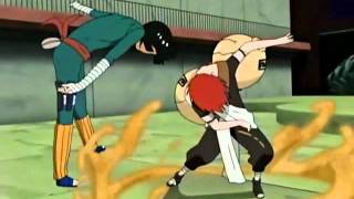 Naruto - Disturbed Prayer - Garra VS Lee.WMV