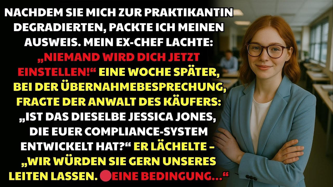 Ich Wurde Zur Praktikantin Degradiert – Dann Entlarvte Ich Meinen Chef Beim Firmenverkauf 💼