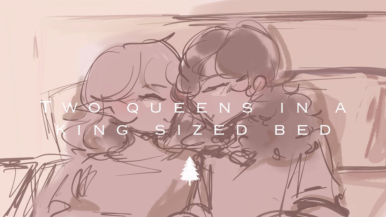 Two queens in a king sized bed YouTube