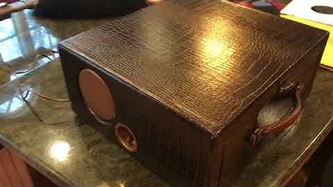 Philco 48-1200 Front Loading 78 Player!