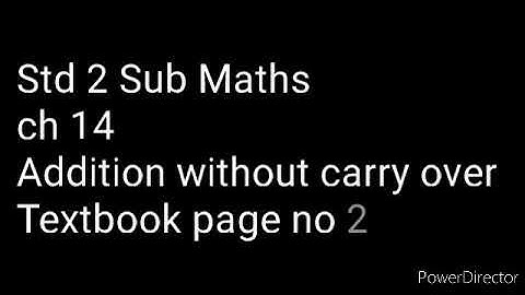 Std 2 Sub Maths ch 14 Addition without carry over textbook page no 23