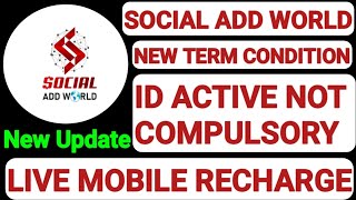 Social add world plan ।। Social add world new Update #social #socialaddworld #mobilerecharge #update screenshot 5