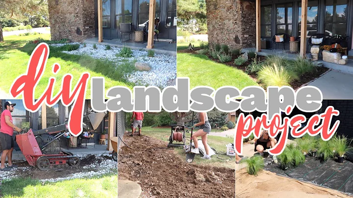 MAJOR DIY LANDSCAPING PROJECT | BEFORE AND AFTER |...