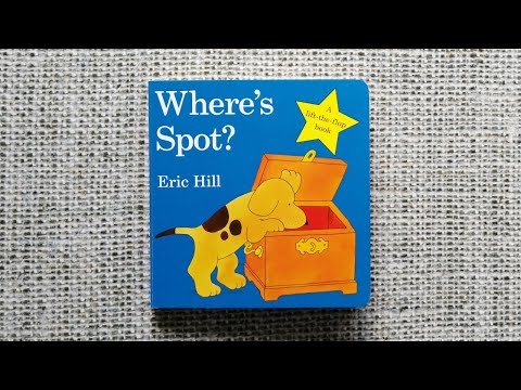 Where's Spot? by Eric Hill (Penguin Books). Instagram @english.books.ua
