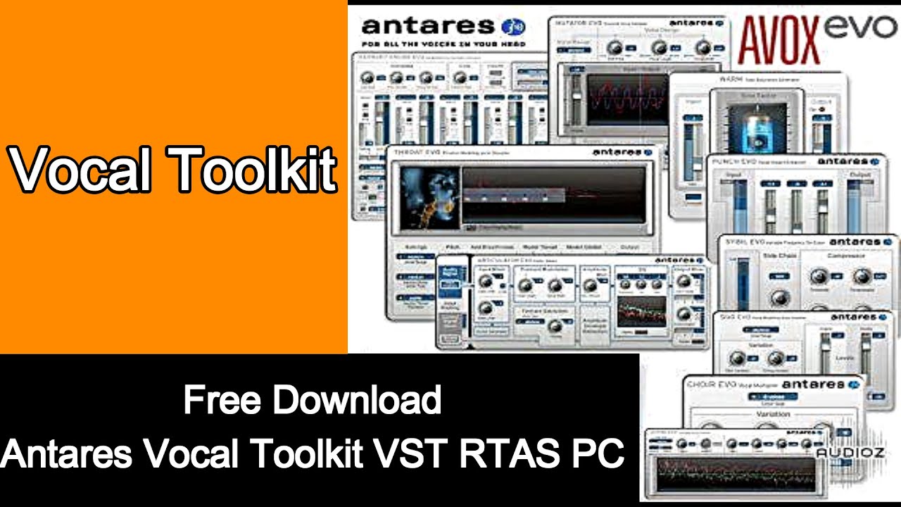 Antares Vocal Toolkit VST RTAS PC ( Free Download ) - YouTube