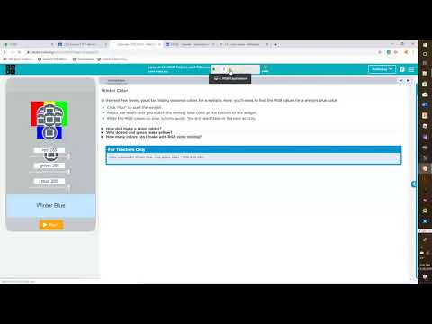 CODE.ORG: Computer Science Discoveries Unit 2 Lesson 13 CSS