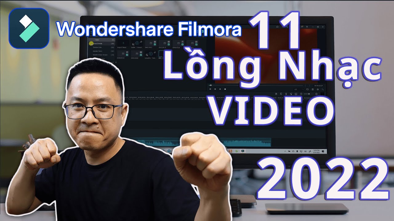 III. Hướng dẫn chi tiết cách chèn nhạc vào video trong Wondershare Filmora