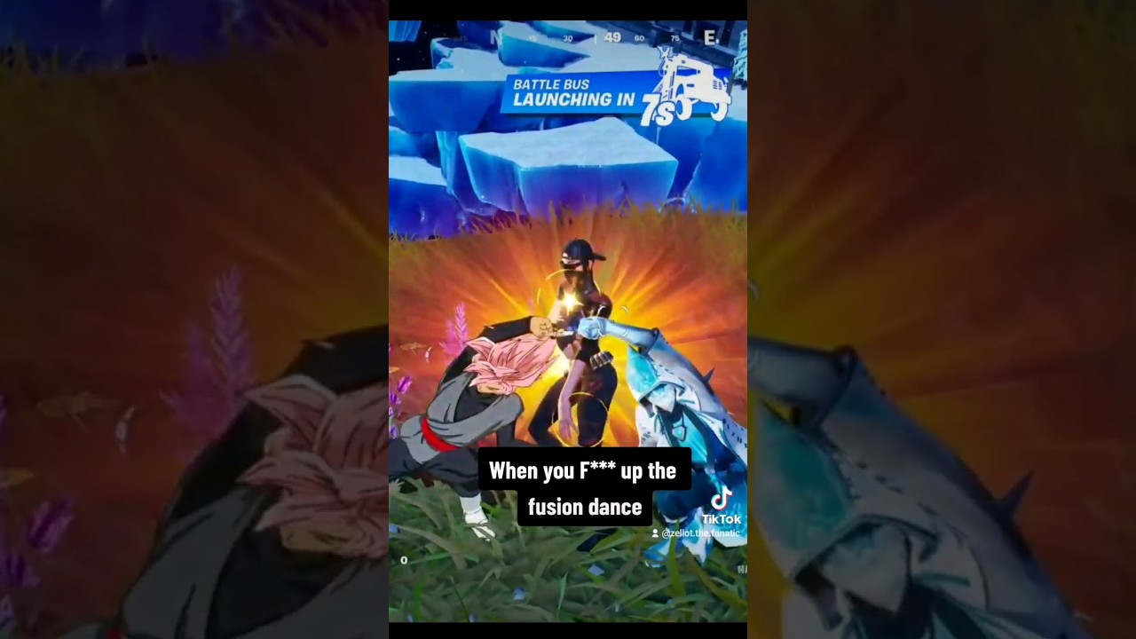 When you f up on the fusion dance 