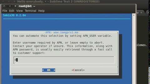 How to connect broadband 3G on Linux using Sakis3g