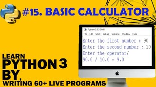 Lecture 15 - Building a Basic Calculator in python | Programming with Priyanshu English