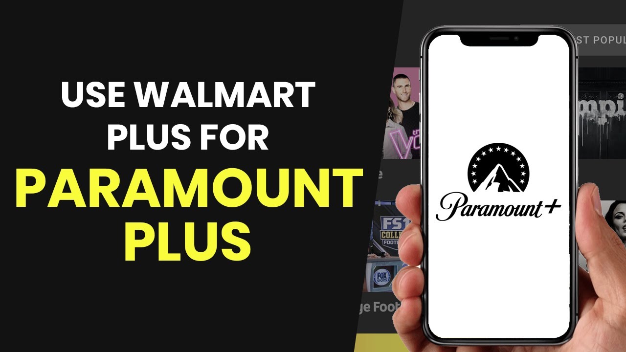 How to EASILY Use Walmart Plus for Paramount Plus (FULL GUIDE) - YouTube