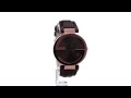 Gucci - Interlocking 37mm Leather Strap Watch-YA133309 SKU:8188691