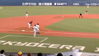 パリーグ公式戦「バファローズ×イーグルス」、10回裏バファローズサヨナラ勝ちの瞬間です！！（2024年5月19日、京セラドーム大阪）